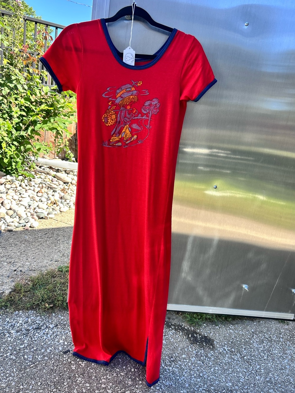 70s ragamuffin nightgown